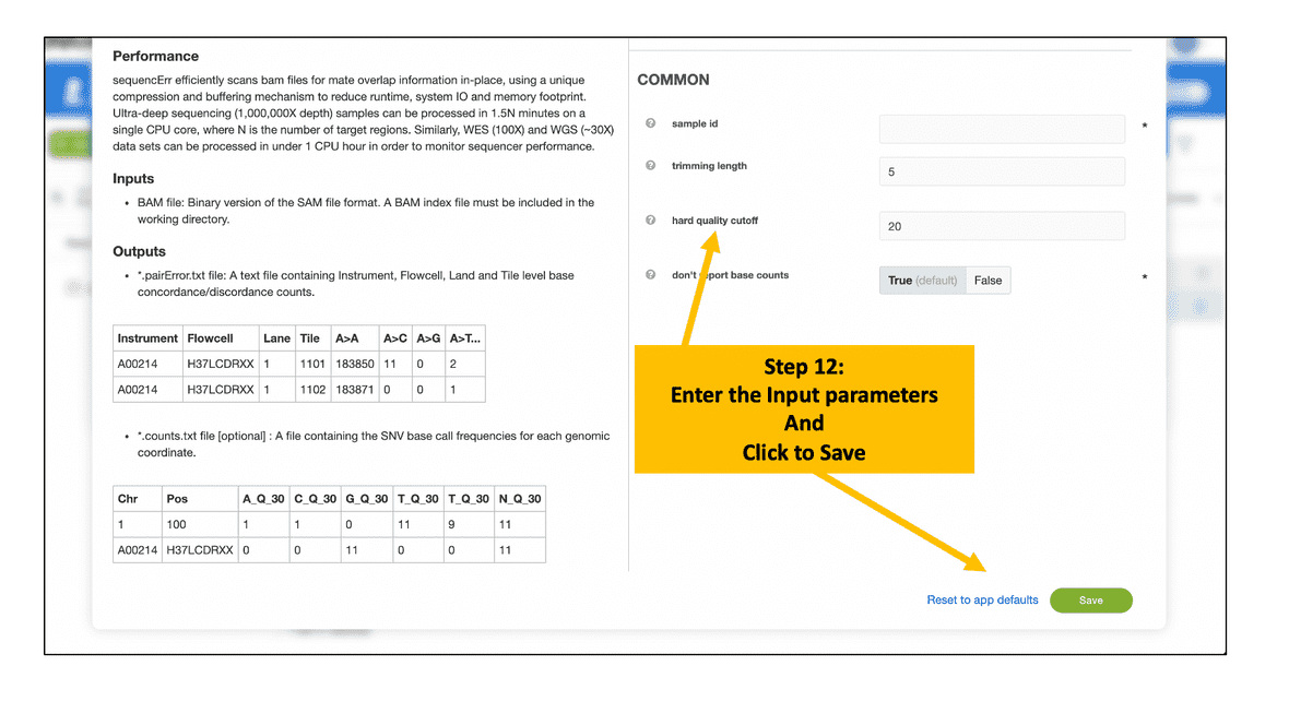 Sequencerr Parameters 12