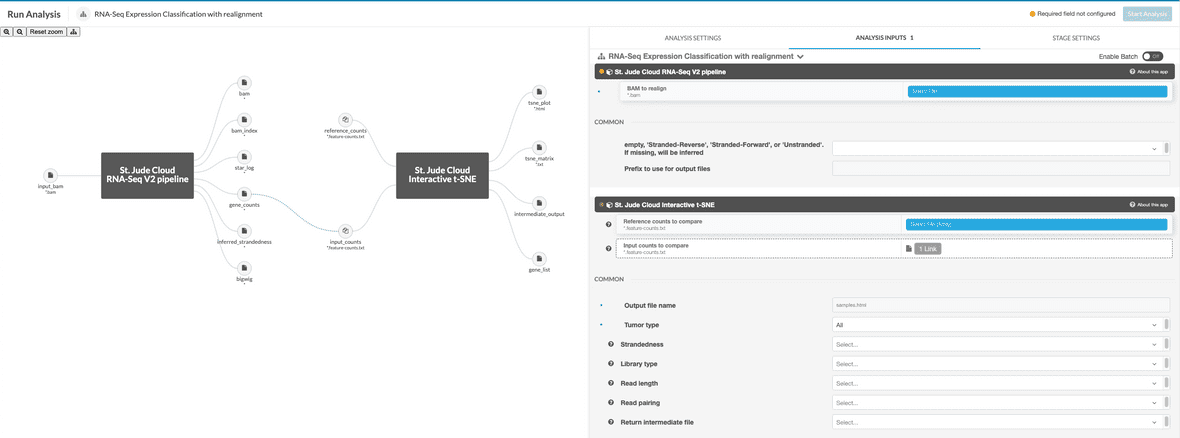 rnaseq expression workflow realignment options new ui